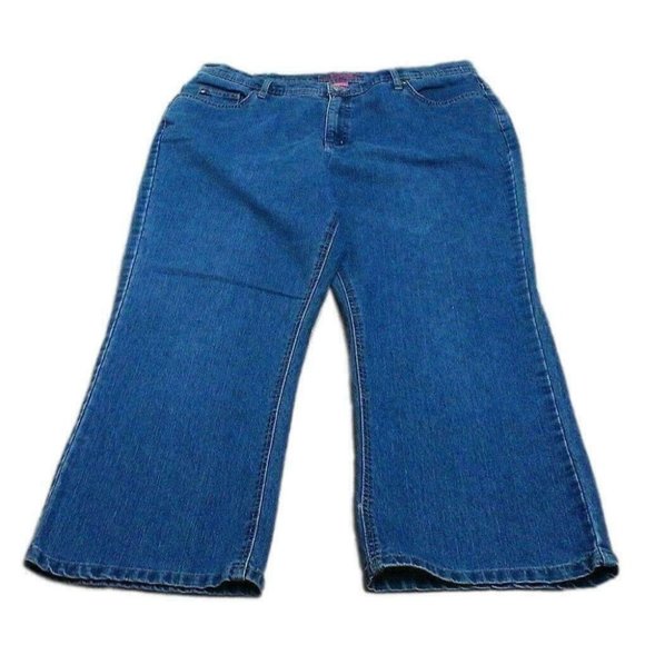 Liz & Me Denim - Liz & Me Women's Jeans (38x26) Signature Tummy-Support Stretch Med-Wash Sz 18WP